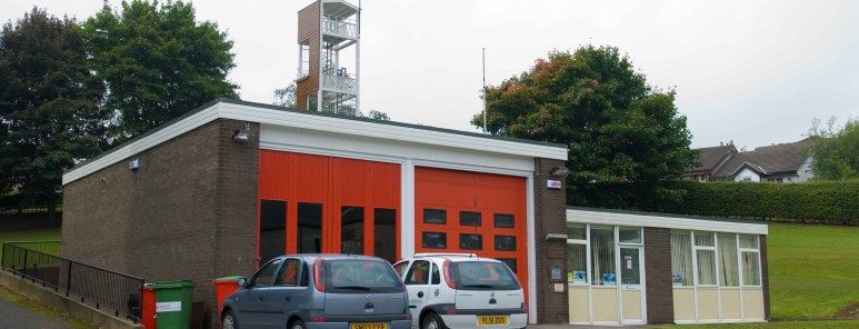 This is a photo of Stocksbridge fire station