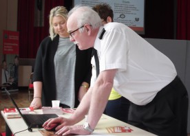 Delegates at a business safety seminar in Sheffield