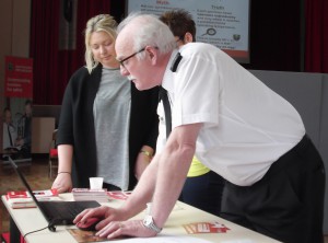 Delegates at a business safety seminar in Sheffield